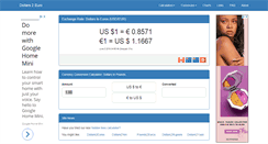 Desktop Screenshot of dollars2euro.com